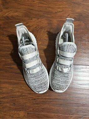 Adidas Kaptir Shoes Men’s White/Black/Gray Sneakers Size 11